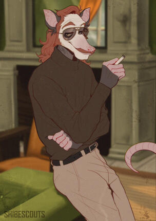 Flat Colored Halfbody