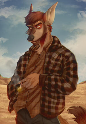 Fully Rendered Halfbody